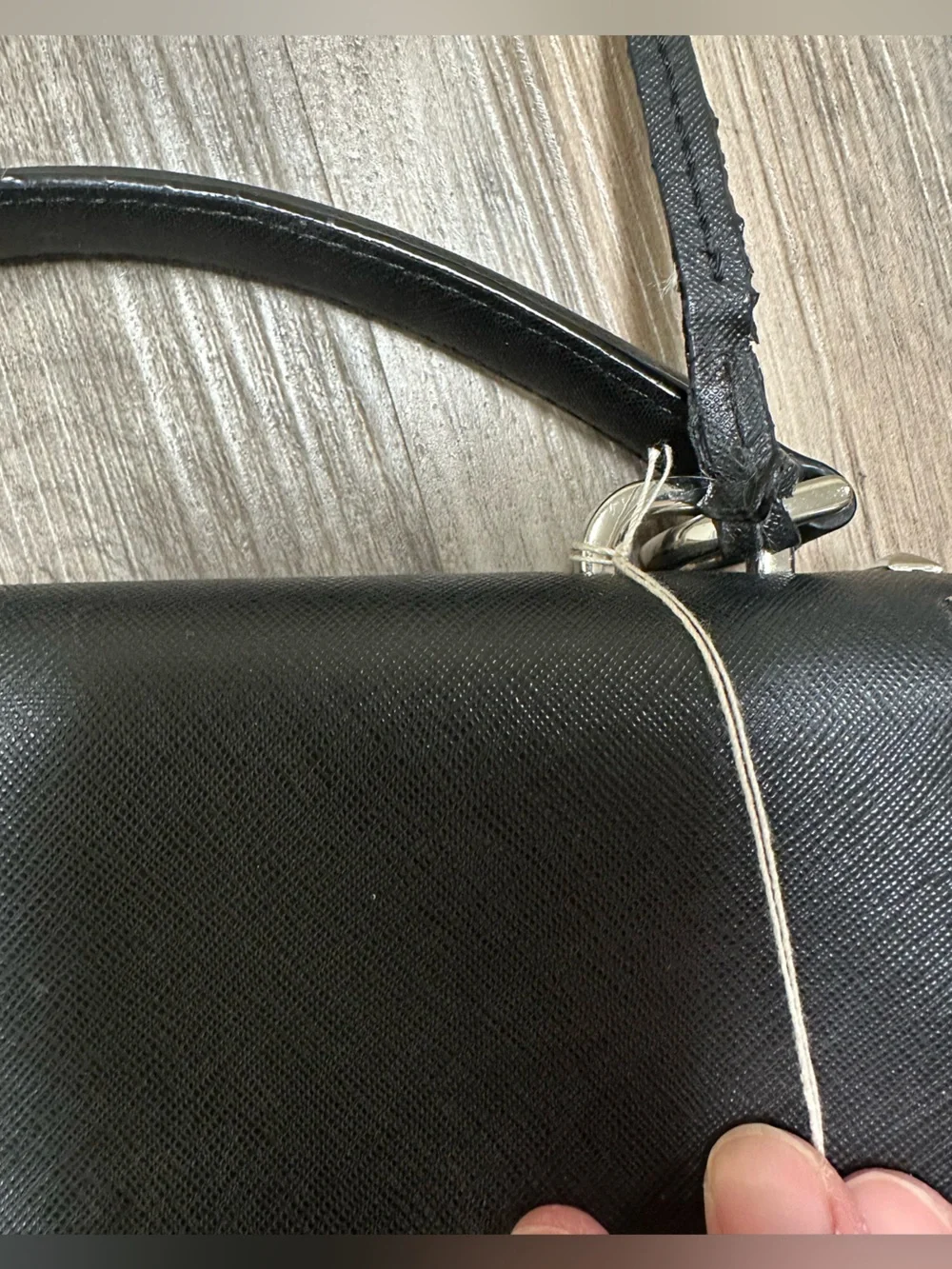 Michael Kors Ava Black Studded Satchel